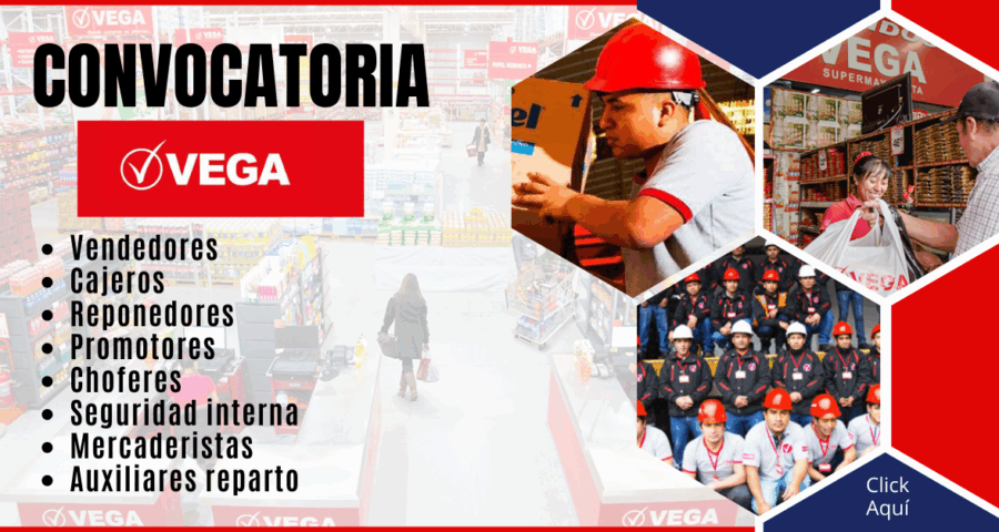 Importante distribuidora nacional Grupo Vega abre nueva convocatoria