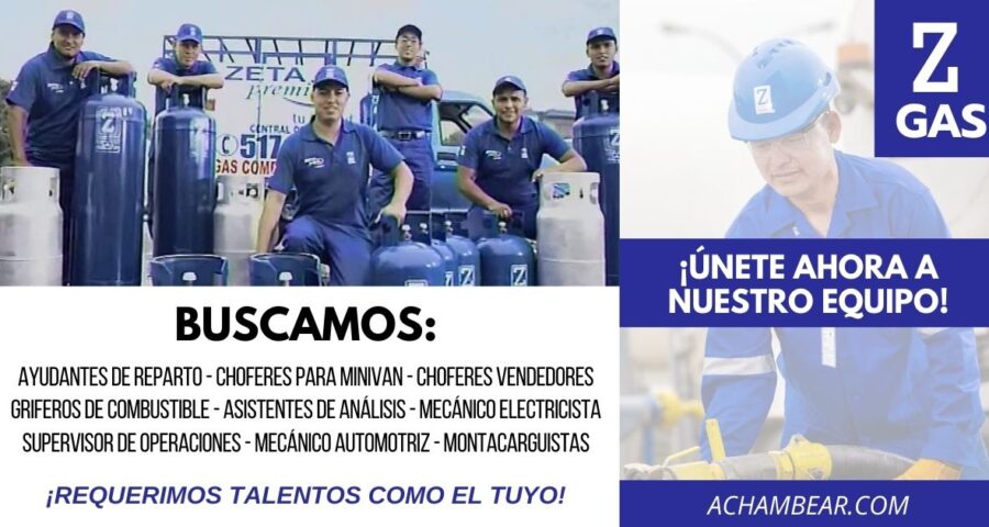 Importante empresa Zeta Gas cuenta con nuevas plazas