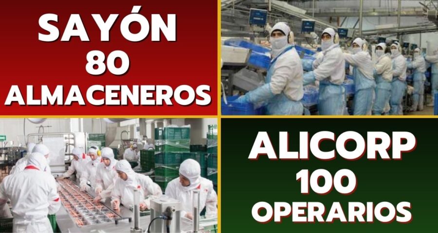 Importantes empresas en la producción de alimentos requieren de operarios de almacén y producción
