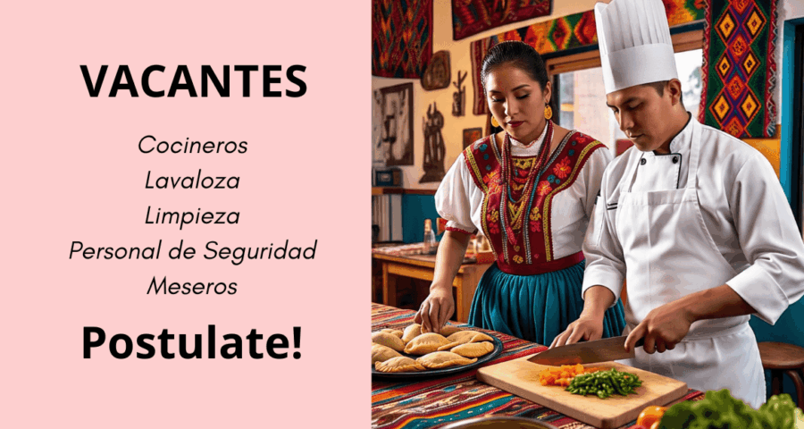 Infórmate de la bolsa de trabajo en restaurantes
