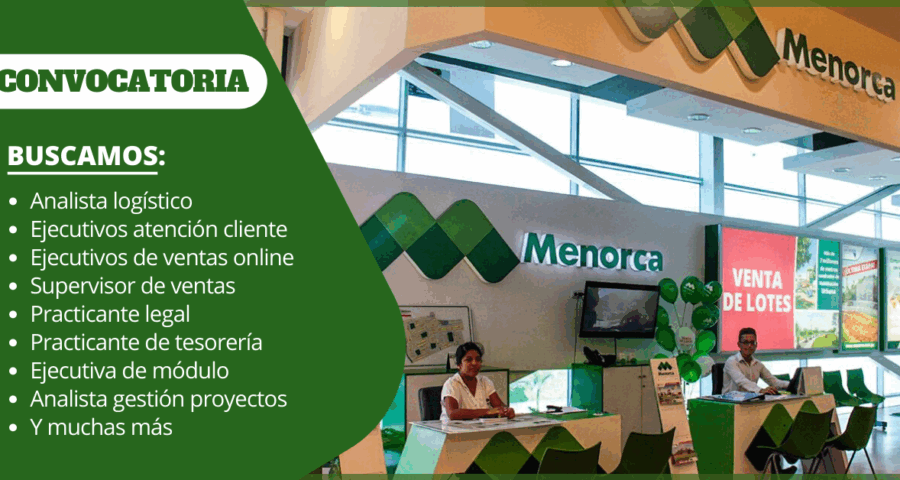 Intégrate al equipo de una de las mejores empresas del sector inmobiliario - MENORCA
