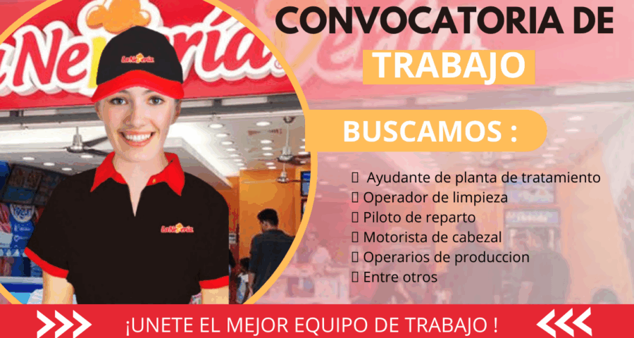 LA NEVERIA -Lanza nueva convocatoria laboral