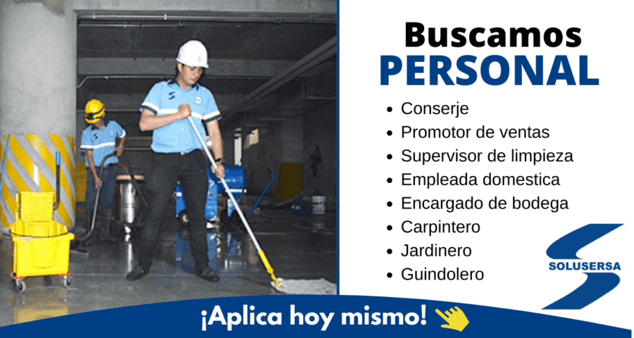 Mas empleos y trabajos en Solusersa