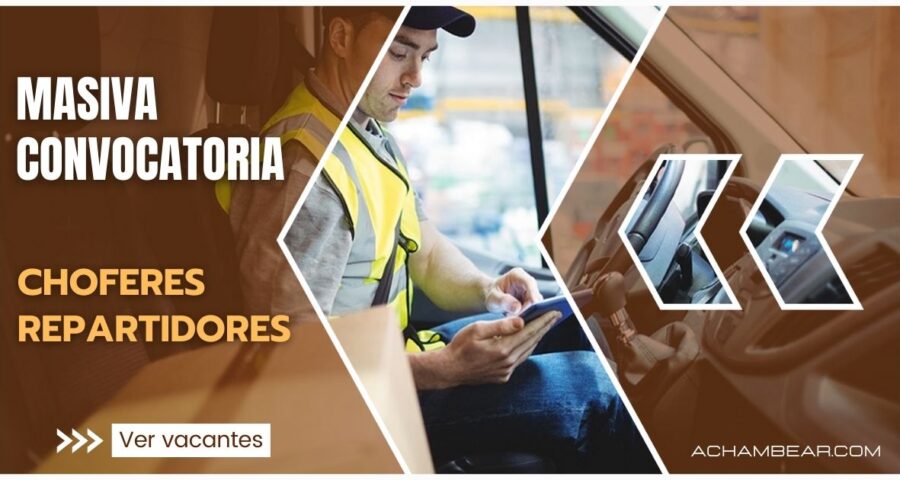 Masiva Convocatoria para Choferes repartidores en reconocida empresa Grupo Modelo