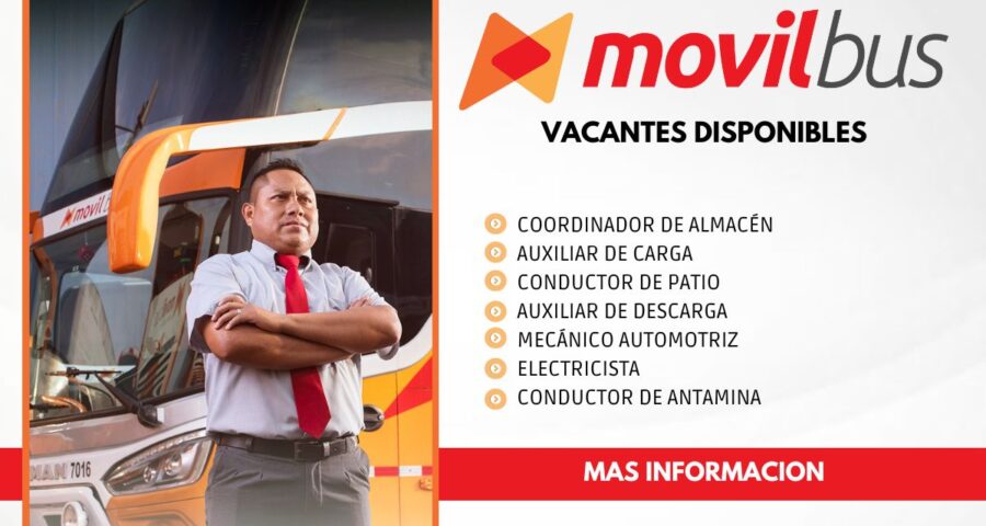 Movil Bus Trabaja con Nosotros