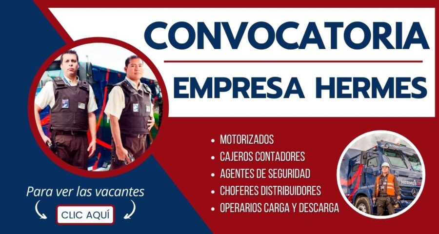 Nuevas plazas disponibles empresa HERMES