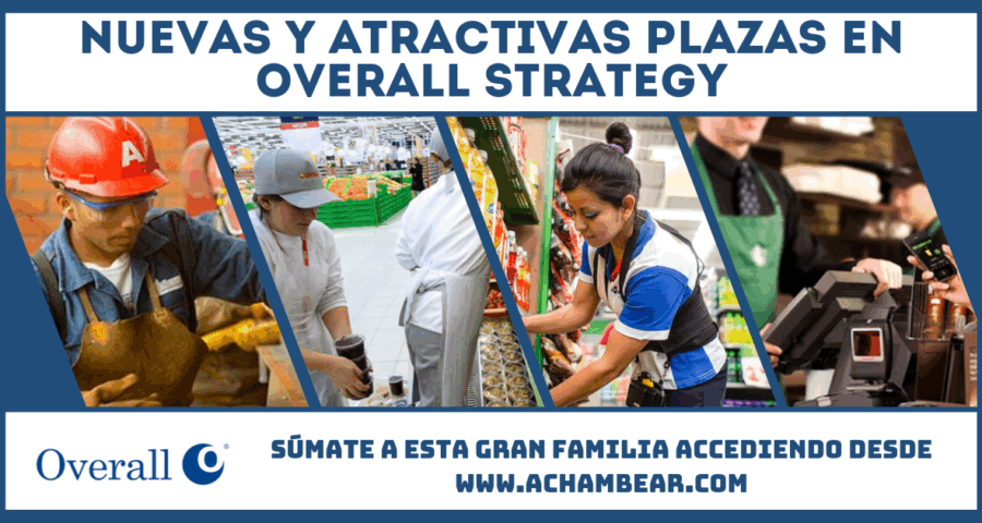 Nuevas y atractivas plazas para la empresa Overall Strategy