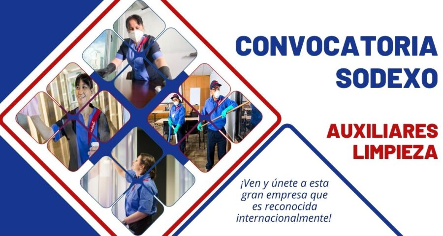 Nuevos AUXILIARES DE LIMPIEZA son requeridos por la empresa SODEXO PERÚ