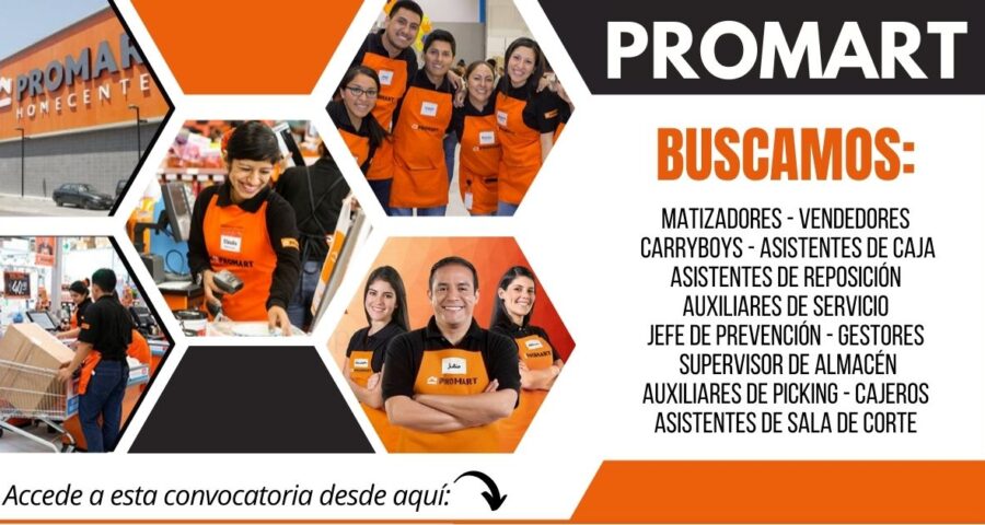 Nuevos empleos PROMART HOMECENTER