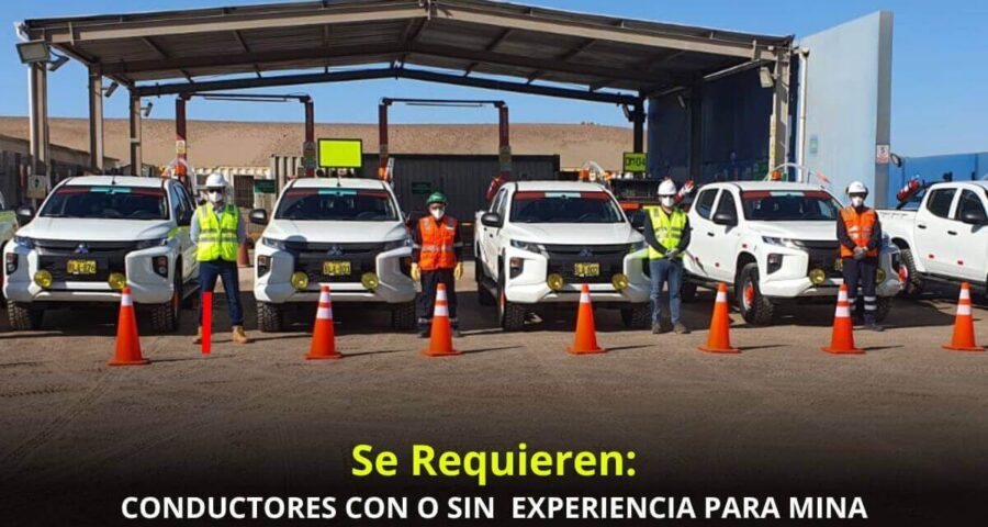 OFERTA LABORAL PARA CHOFERES PARA EL SECTOR MINERO|POSTULA AHORA.