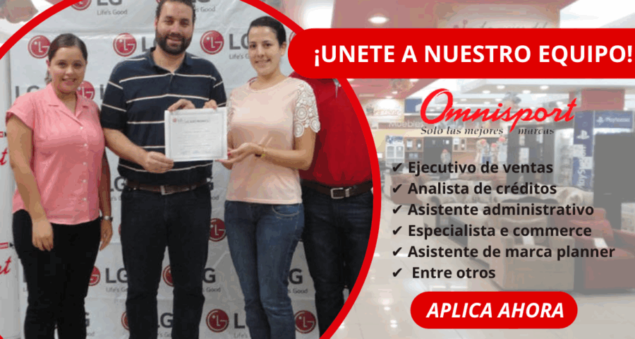 OMNISPORT- Apertura nuevos puestos de trabajo