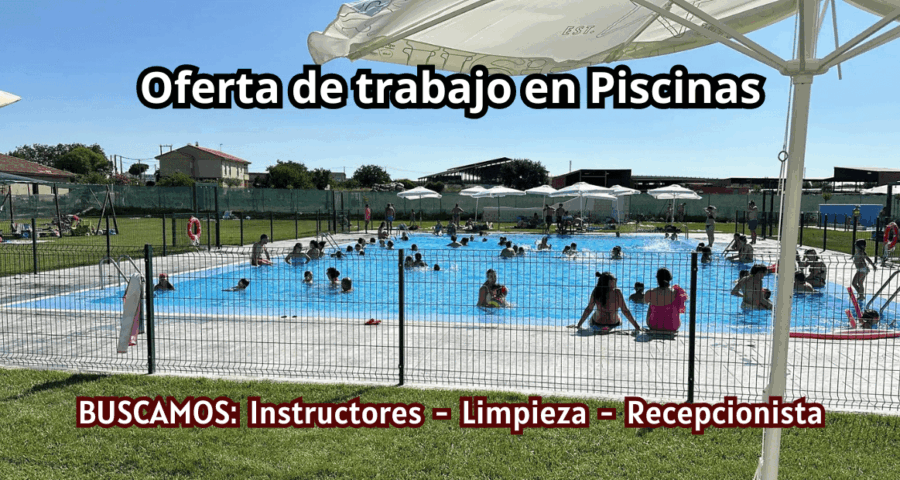 Oferta de trabajo en Piscinas