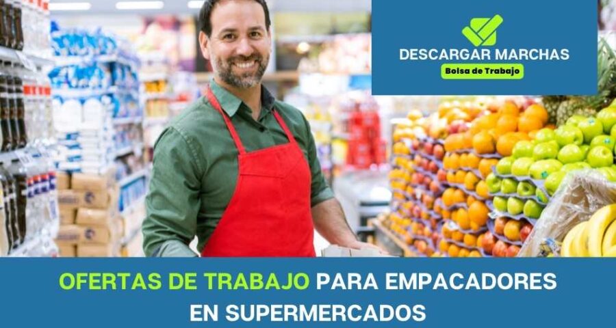 Ofertas de trabajo de empaquetador en supermercados