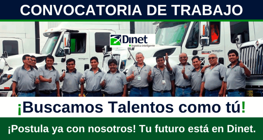 Ofertas de trabajo en empresa Dinet operador logístico