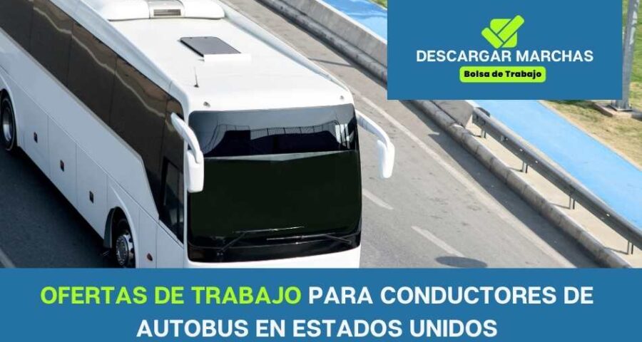 Ofertas de trabajo para conductores de autobús en Estados Unidos