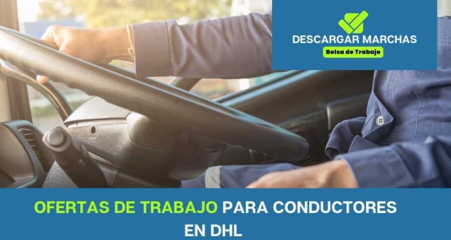 Ofertas de trabajo para conductores en DHL