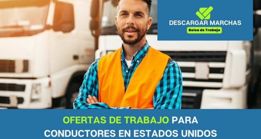 Ofertas de trabajo para conductores en Estados Unidos