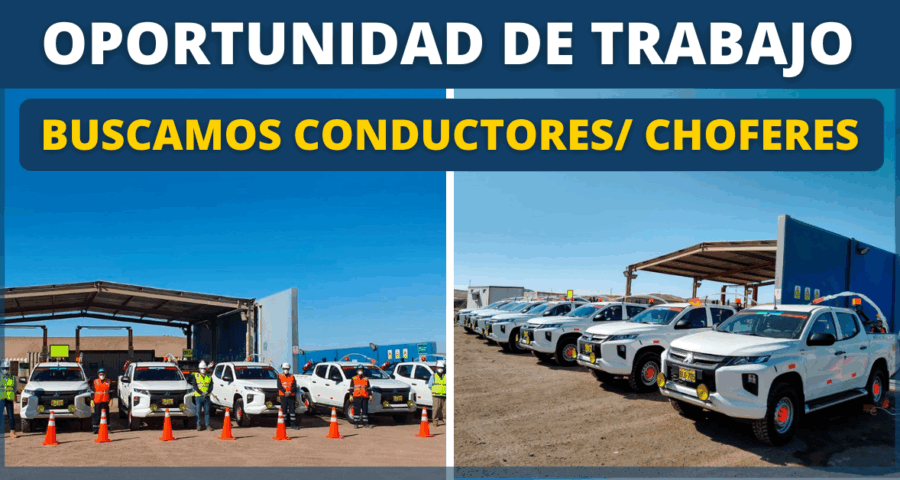 Ofertas de trabajo para conductores y chóferes con mínima experiencia
