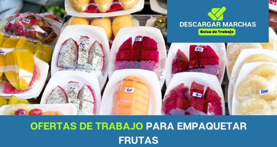 Ofertas de trabajo para empaquetar frutas