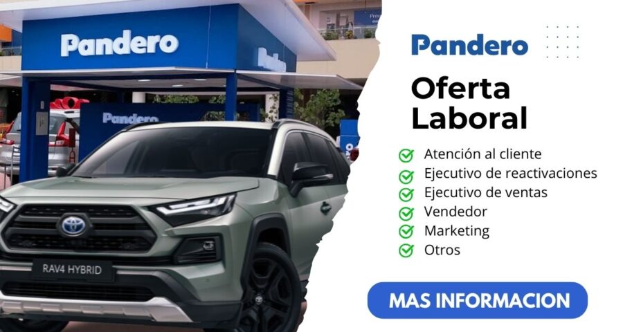 Oportunidad de Trabajo Pandero