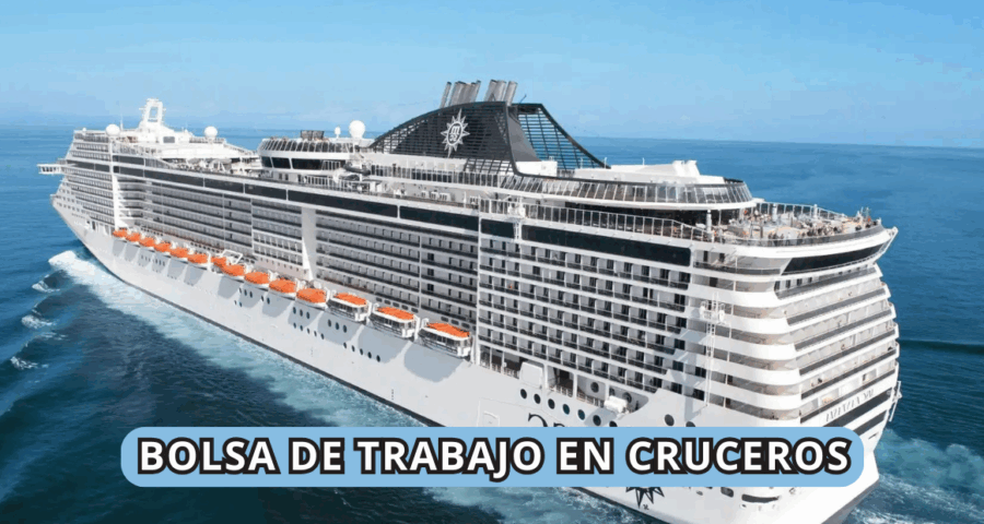 Oportunidad de trabajo en Cruceros y Barcos