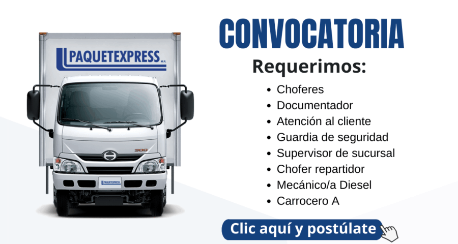 Paquetexpress - convocatoria de trabajo