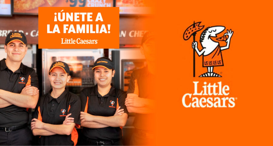 Pizzería Little Caesars está contratando a nuevo equipo de trabajo con y sin experiencia