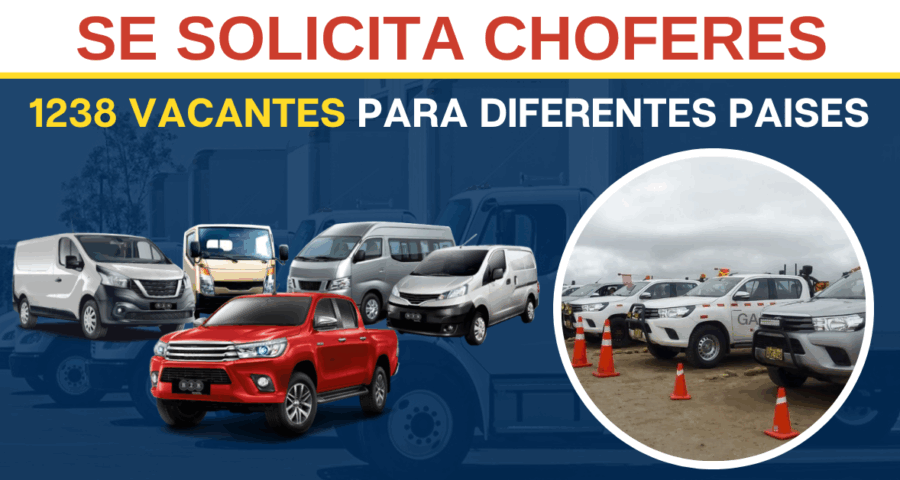 Reconocidas empresas buscan choferes talentosos: ¿Cómo postularse?