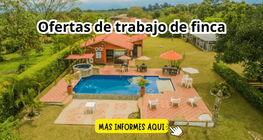 Requiero personal para cuidado de Finca
