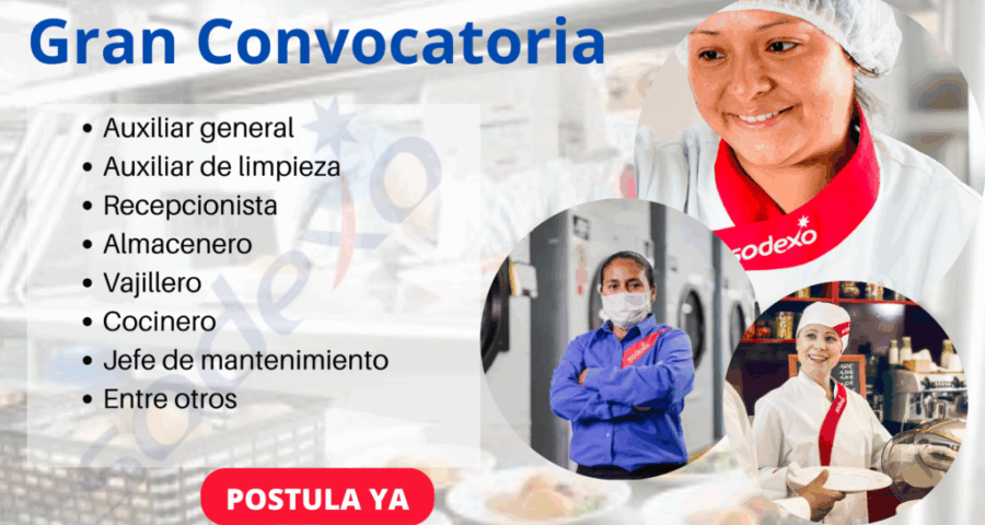 SODEXO-Cuenta con nuevas vacantes laborales: