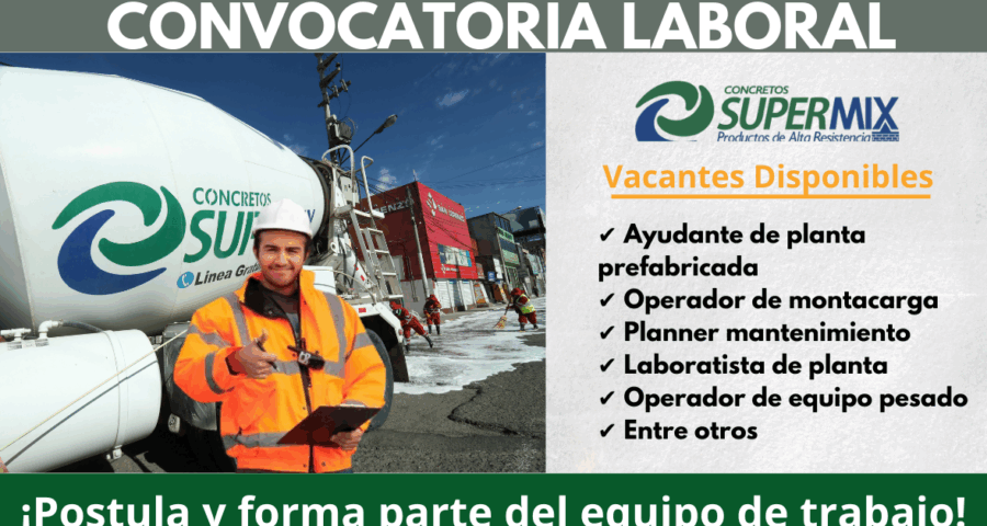 SUPERMIX – Cuenta con nuevas vacantes disponibles