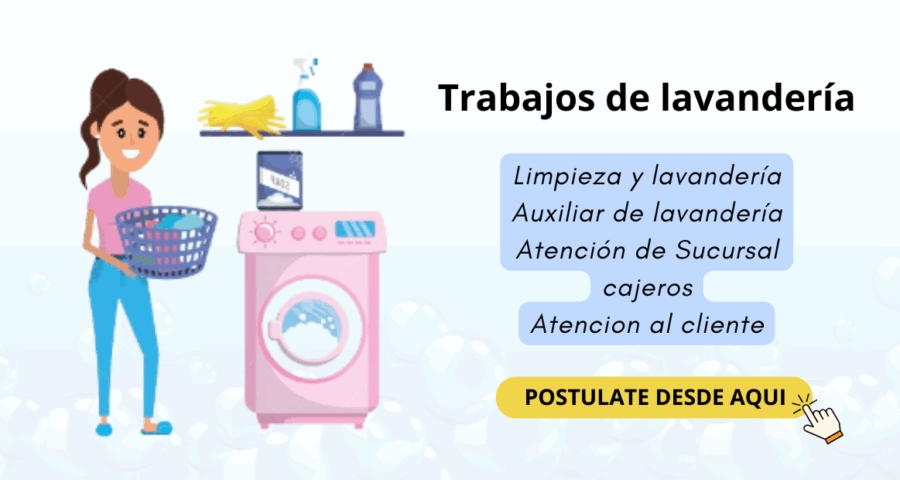 Se busca personal para Lavandería