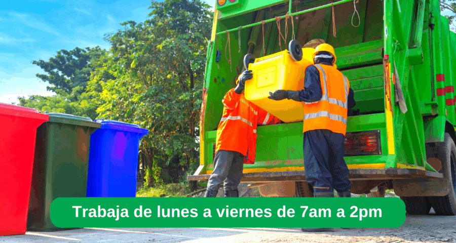 Se necesita personal de limpieza para vías públicas con o sin experiencia