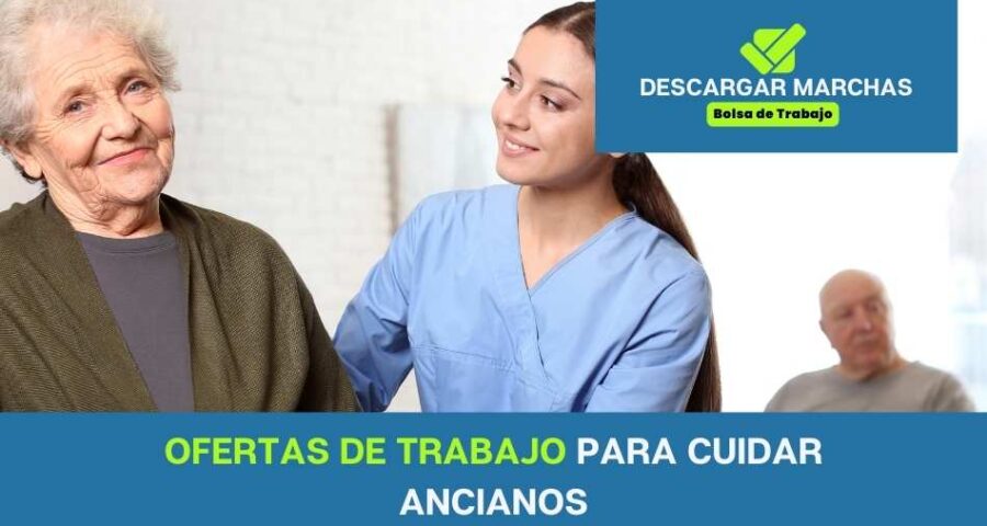 Se necesita personal para cuidar ancianos en casa