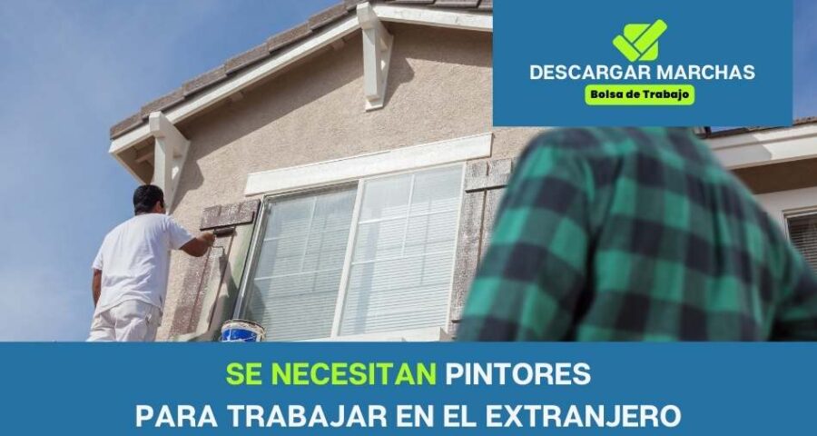 Se necesitan pintores para el extranjero