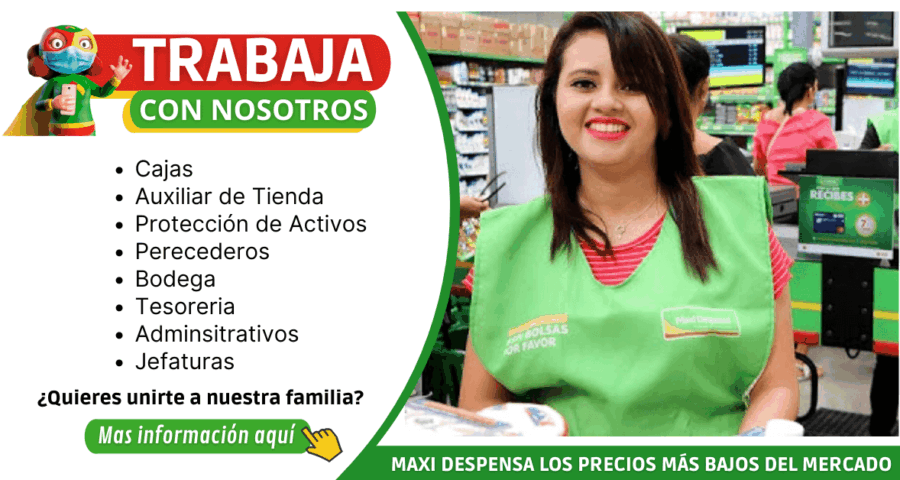 Se requiere personal para diversos trabajos en - Maxi Despensa
