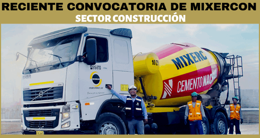 Súmate a la reciente convocatoria de Mixercon - Sector construcción