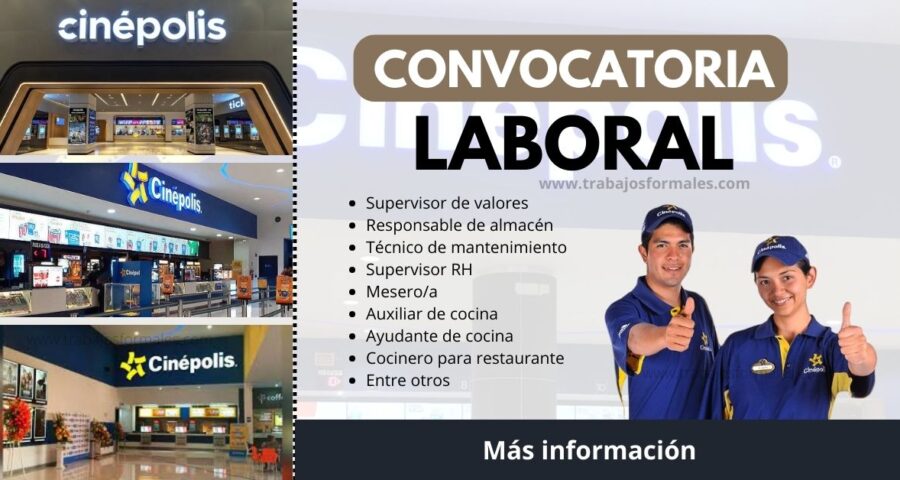 TRABAJA EN CINEPOLIS