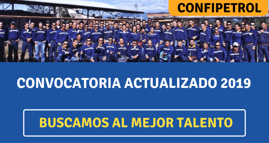 TRABAJA EN CONFIPETROL ANDINA S.A UNA EMPRESA SOLIDA EN SUS SERVICIOS