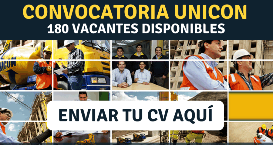 TRABAJA EN UNIÓN DE CONCRETERAS EMPRESA CON 50 AÑOS DE TRAYECTORIA EN EL MERCADO