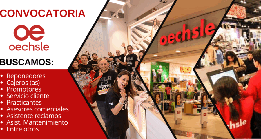 Tiendas OECHSLE cuenta con nuevas plazas