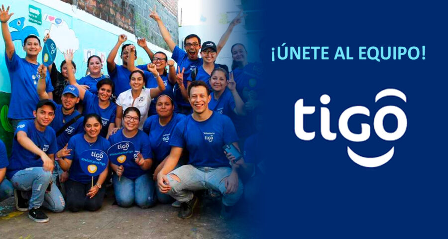 Tigo, empresa líder en telecomunicaciones está solicitando personal para diversas áreas