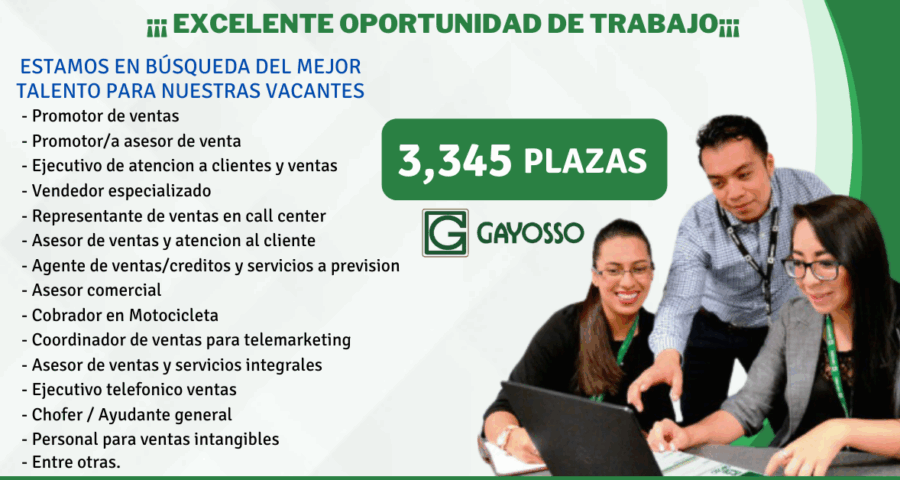 Trabaja En Grupo Gayosso y Únete A Una Empresa Líder Del Sector