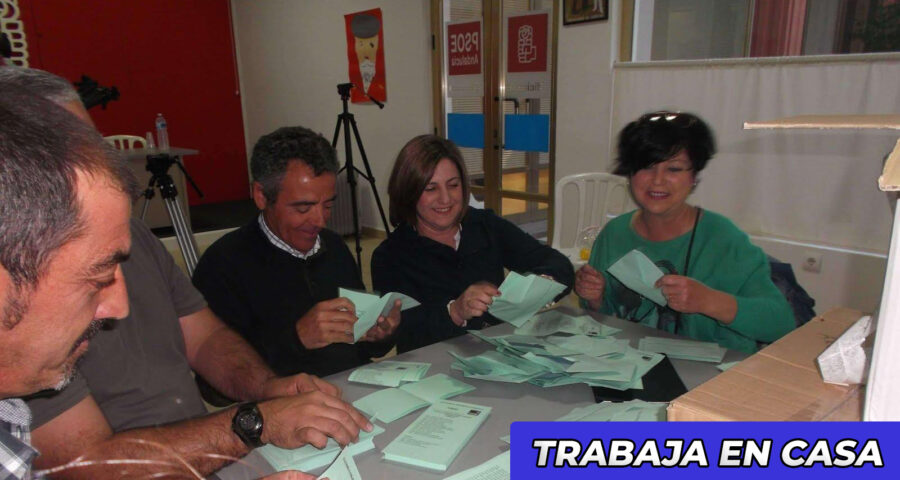 Trabaja empacando sobres de papel desde casa