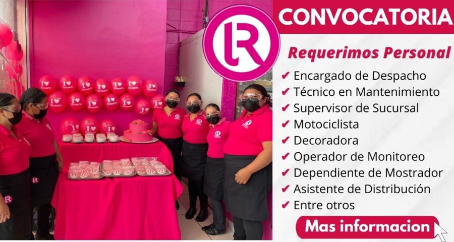 Trabaja en Panadería y Pastelería EL ROSARIO