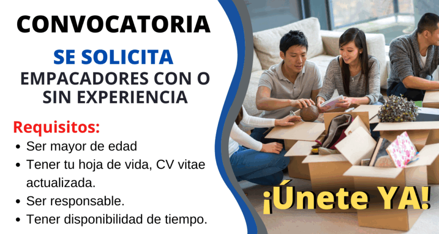 Trabajo de empacadora en casa sin experiencia ¡Únete a nuestro equipo!