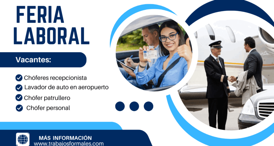 Trabajo para choferes en el aeropuerto hoy dia