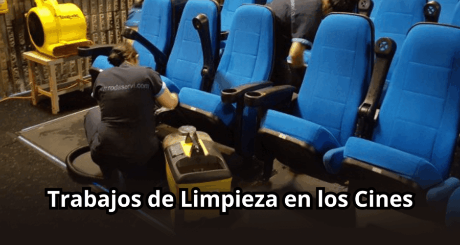 Trabajos de Limpieza en los Cines
