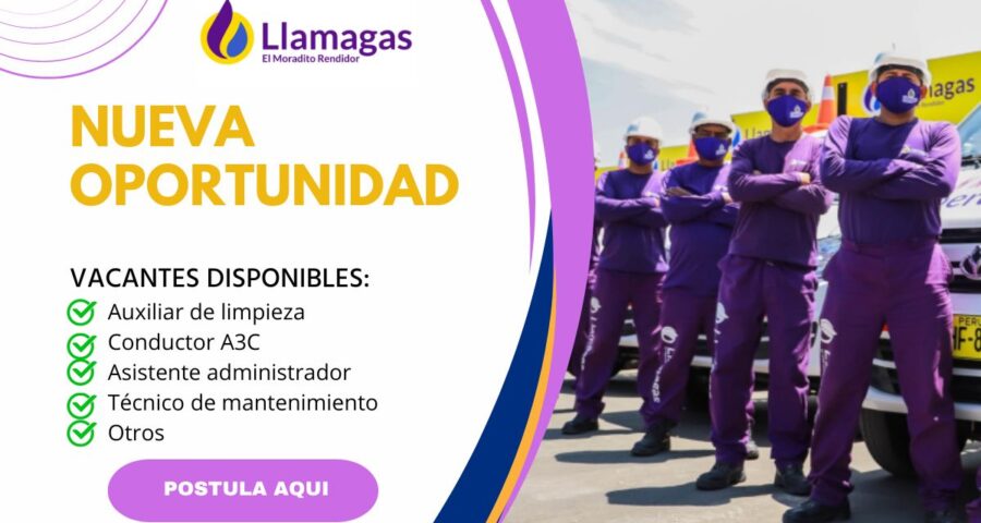 Trabajos en Llamagas de conductor vendedor de gas