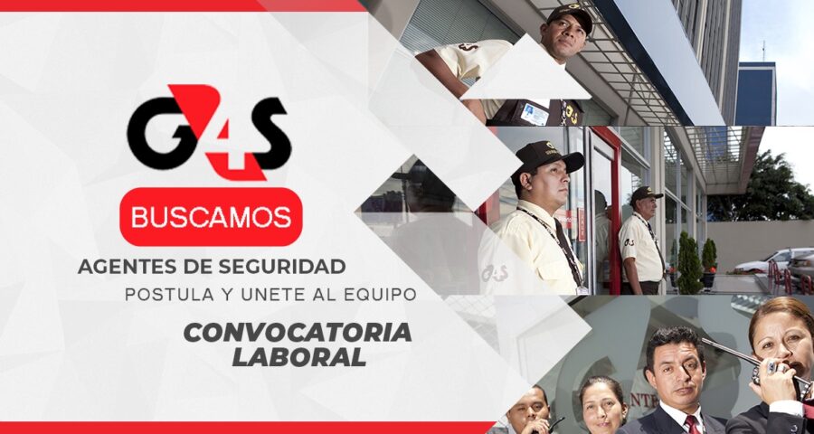 Trabajos/Empleos en G4S, empresa líder en seguridad privada busca tu talento